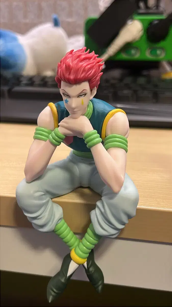 ハンターハンターイルミヒソカヌードルストッパーフィギュア